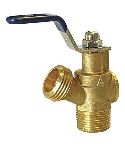American valve m75qt 1/2&#034; quarter turn boiler drain mip, 1/2-inch for sale