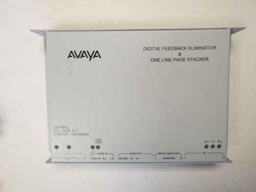 AVAYA Digital fb Eliminator &amp; one line page stacker LUFDBKEL 408184265 @YA