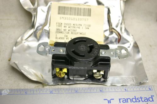 Arrow-hart hart-lock 20 amperes outlets wc-596/46-1 new in sealed in bag for sale