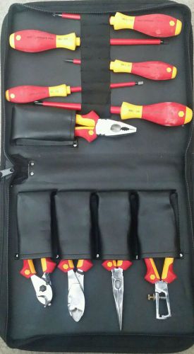 Wiha industrial hand tool set, electrical tools, insulated tools for sale