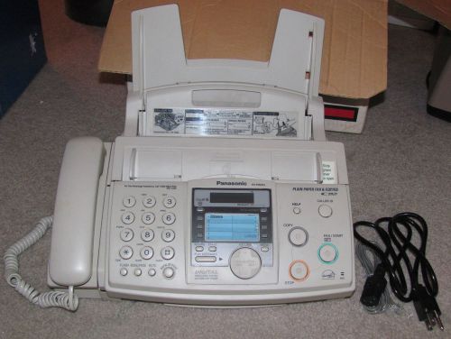 PANASONIC KX-FHD351 Compact Fax Machine WORKS Plain Paper