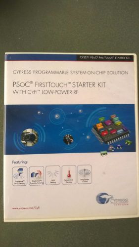 Cypress PSoC First Touch Starter Kit with CY FI Low Power RF Development Kit
