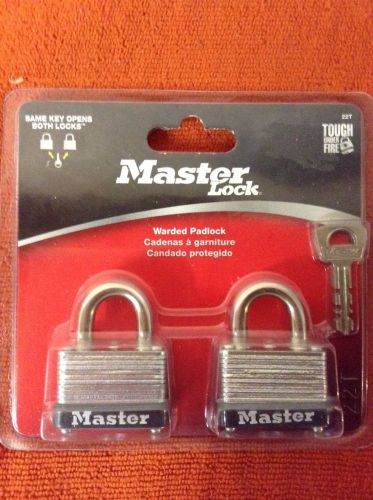 Master Lock Tough Under Fire Same Key Opens Both Locks