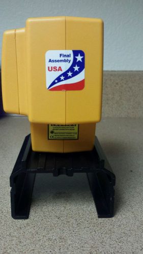 Pacific laser systems pls4 tool point and line laser with bracket for sale