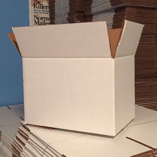 10 Corrugated Boxes 12x8x8 ULINE Cardboard Shipping Packing Moving Mailing Box