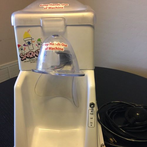 Commercial ice shaver snowie 1000ac shaved ice machine for sale