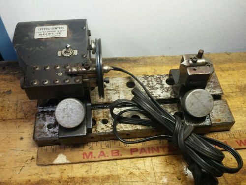 Harig Lectric-Center Motorized Precision Center-dead tru--surface grinder---o.d.