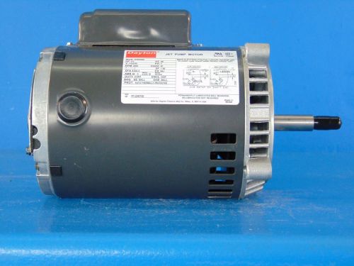 Dayton 5k956BA Jet pump motor 1/3 Hp 3450 Rpm ODP DAYTON 115/230V 1Ph