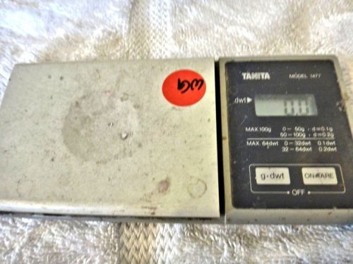 Used tanita mdl 1477 electronic digital scale 100g capacity - no mnl no box for sale