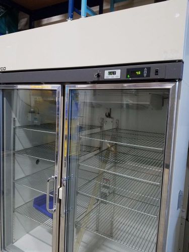 Revco upright double glass door chromatography refrigerator for sale
