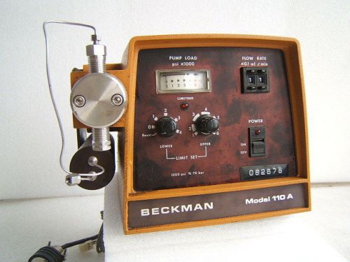 Beckman 110a solvent delivery pump for sale