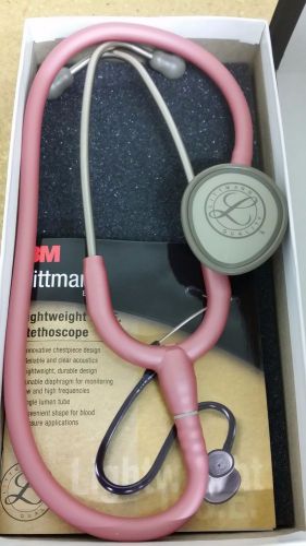 3M Littmann Lightweight II S.E. Stethoscope 28&#034; Pearl Pink Tube 2456