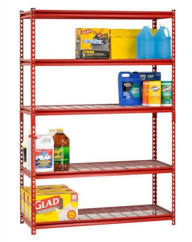 Steel Shelf Storage Metal Garage Shelving Organizer Heavy Duty Shelves Rack Unit