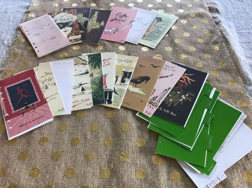 NEW KATE SPADE PLANNER INSERTS AUG 16- DEC 2017 FULL SET FITS PERSONAL SIZE KS