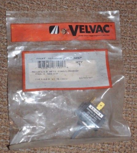 747387 by VELVAC MOMENTARY CONTACT TOGGLE SWITCH