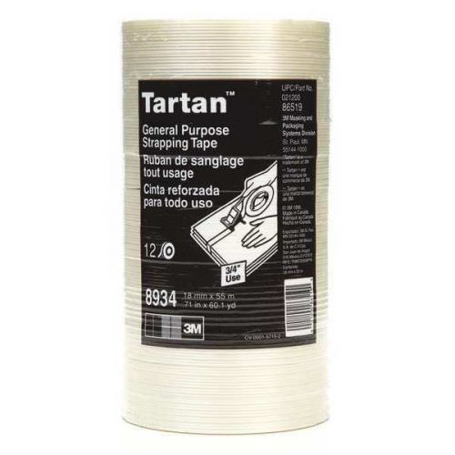 X 55M Tartan 8934 Light Duty Filament Tape