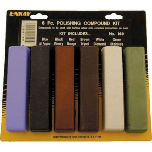 Enkay 149-c 6 pc. polishing compound kit, carded for sale