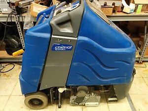 Used windsor chariot iextract with charger--for parts/repair--ride-on extractor for sale