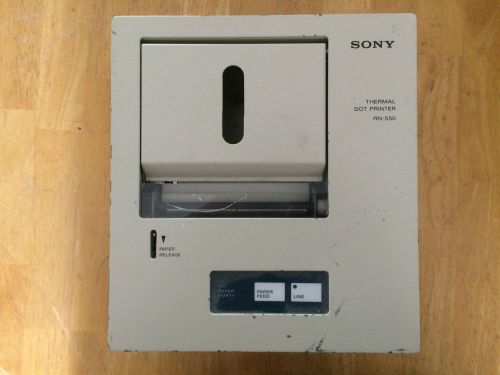 FREE SHIP Sony DOT MATRIX thermal label printer RN-550 heavy duty