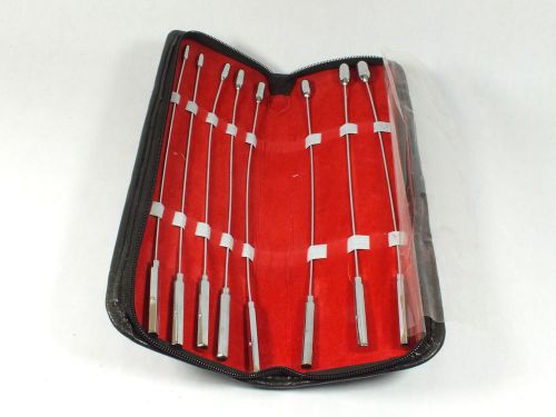 8 Piece Set of Urethral Sounding Dilators