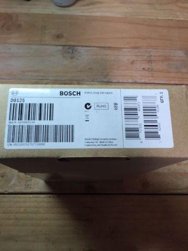 New Bosch D8125 Popex Zone Expander