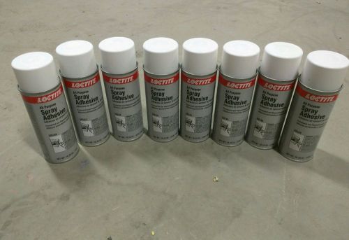 8 -  LOCTITE 30544 Spray Adhesive, All-Purpose, Clr, 10.25 Oz FREE SHIPPING!!
