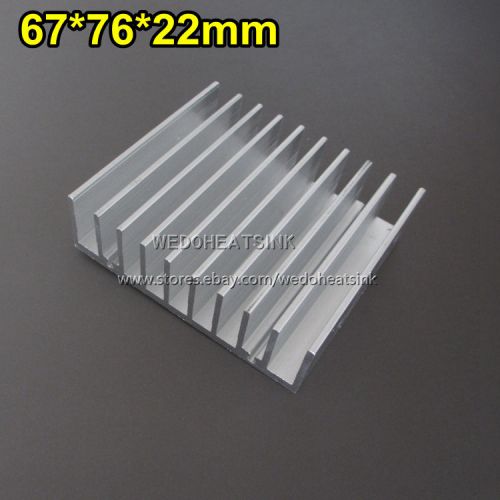 67x76x22mm Large Aluminum Heatsink