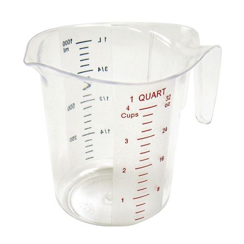 Winco pmcp-100 pc measuring cup, 1qt for sale