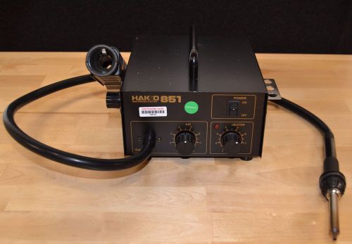 Hakko 851 hot air station with 1 nozzle for sale