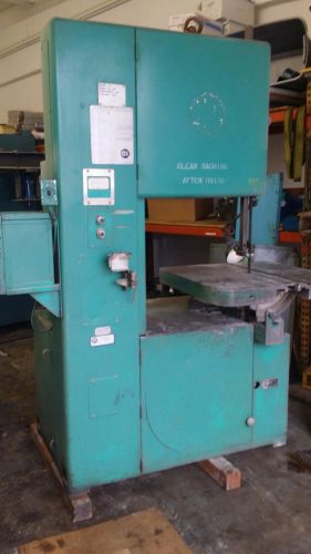 Grob s-24 24&#034; vertical bandsaw with blade welder for sale