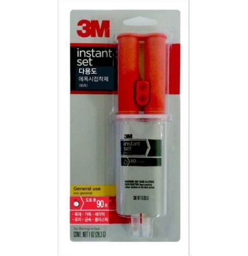 3M Instant Set General Use Epoxy Glue Cure in 90 Sec. Multi-Surface  28.3g 1 oz
