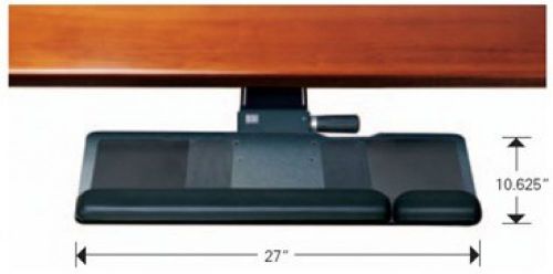 Humanscale 500 keyboard tray big board platform w/ 2g arm mechanism, 22 track, for sale