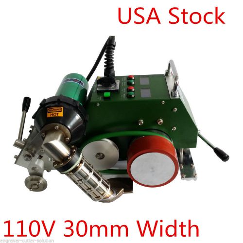 USA!! WELDY 110V High Speed Hot Air Banner Welder Machine with 30mm Width