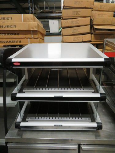 HATCO TIERED PIZZA WARMER / DISPLAY - 24&#034; Slanted Double Shelf Merchandiser 120V