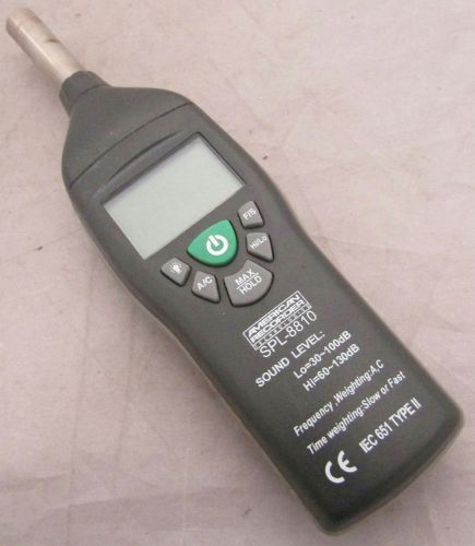 American Recorder Technologies Sound Level Meter SPL-8810 Tested