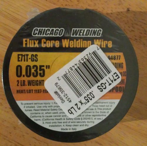 Chicago Welding E71T-GS 0.035&#034; 2LB