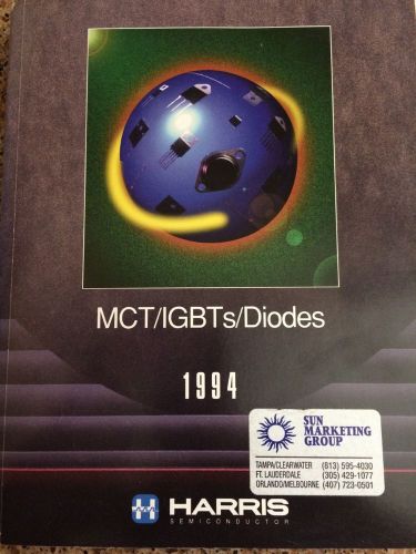 1994 Harris MCT/IGBTs/Diodes Data Book and Application Notes