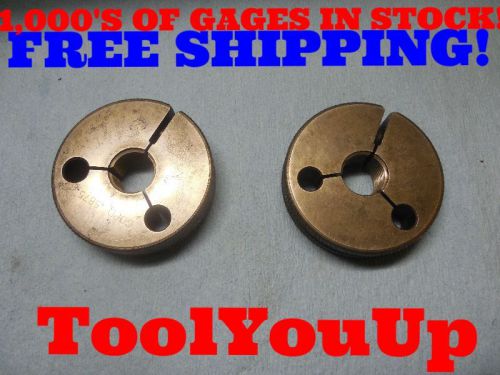 5/8 18 unf 2a thread ring gages  .625 go no go p.d.&#039;s are  .5876 &amp; .5828 tool for sale
