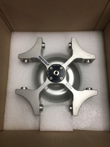 Eppendorf A-4-44 4-Place Swing Bucket Centrifuge Rotor **NEW**