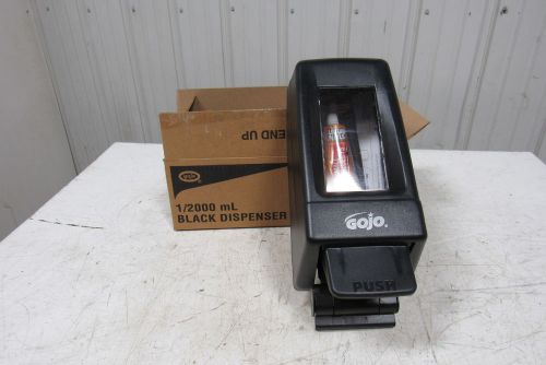 GOJO 7200-01 Black High-Impact ABS Plastic  2000ML Dispenser NIB