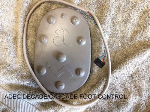 Dental ADEC Decade/Cascade Dental Chair Foot Control