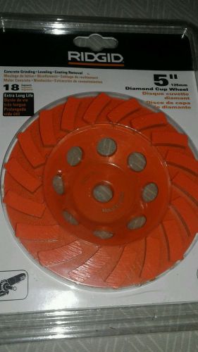 Rigid 5&#034; Diamond Cup Wheel