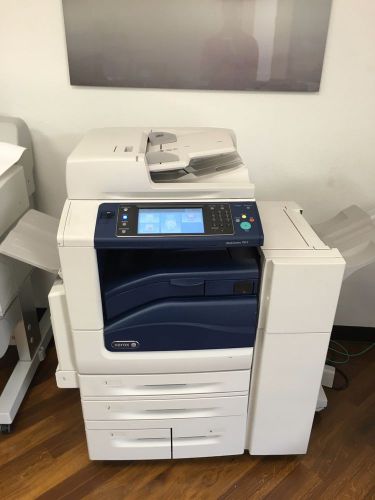 Xerox WorkCentre WC7855/PTXF2 Color MFP Tabloid Copier W/ Scan Finisher 55ppm