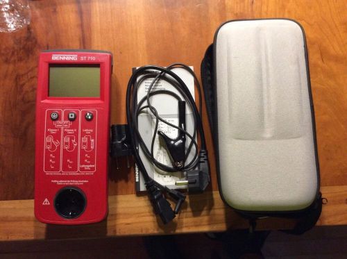 benning Appliance And Power Tool Tester St 710