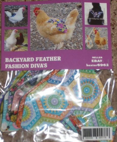 SALE 5 PACKAGE Chicken Saddle Apron Hen BACK FEATHER PROTECTION BACKYARD POULTRY