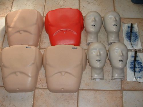 4 CPR Training Adult Manikins w/Nylon Bag (2 CPR Prompt)