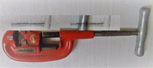Ridgid No. 2A Heavy Duty Pipe Cutter 1/8&#034; to 2&#034; No. 1 -2