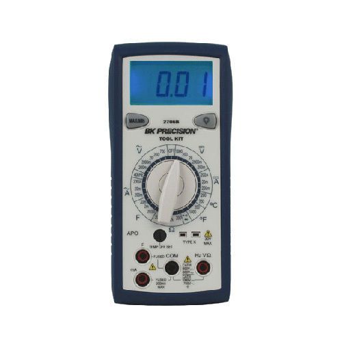 BK Precision 2706B Tool Kit Manual Ranging Digital Multimeter with Temperature