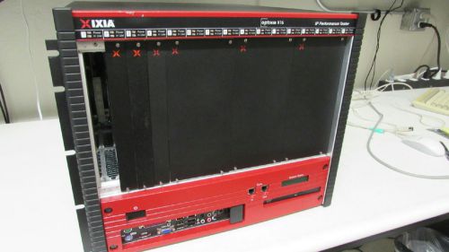 IXIA X16 Optixia, high performance chassis, IxOS 6.10, WinXP