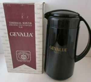 Gevalia - Thermal Server / Carafe (Black) - 1 Quart  NIB!